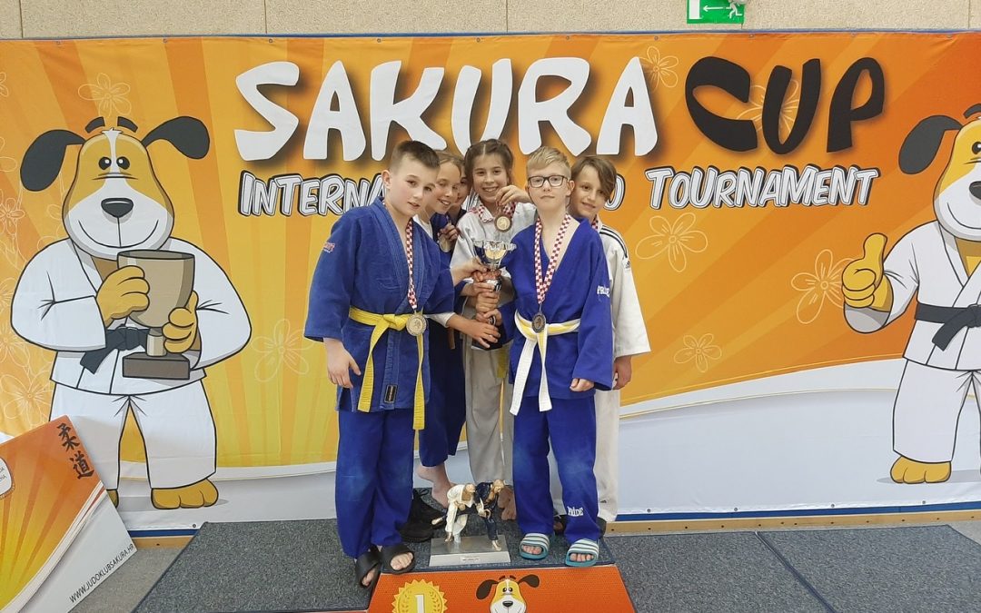 SAKURA KUP 10 odličja i pehar u ekipnom poretku za predstavnike Judo kluba Zadar