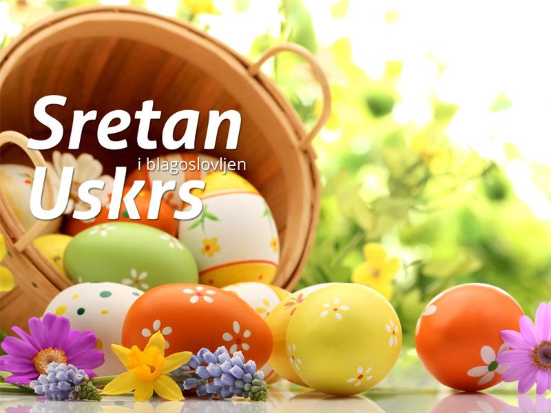 Sretan i blagoslovljen Uskrs želi vam Športska zajednica Grada Zadra!