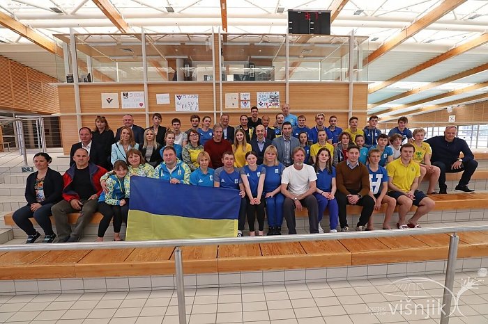 Čelnici svjetske i europske federacije posjetili Ukrajince, Dukić najavio olimpijski bazen