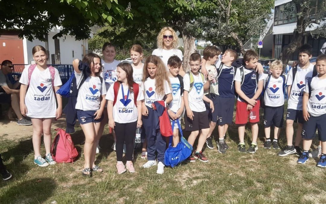ZADARSKI MLAĐI PLIVAČI NA SPLITSKOJ LIGI Bronca za Noemi Mariu Knez