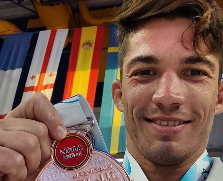 EUROPSKO PRVENSTVO U JIU JITSU Brončano odličje Ivana Matešića