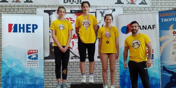 HRVAČKI KLUB ZADAR Marijana Šumski prvakinja Hrvatske u kategoriji do 58 kg