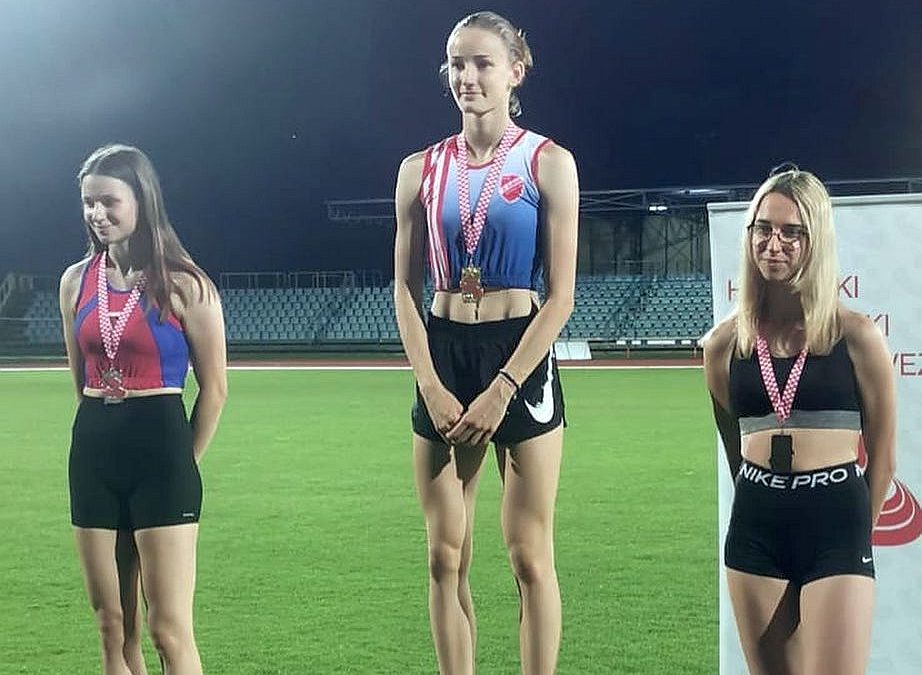 Atletičarka AK Alojzije Stepinac Antonia Džaja donijela Zadru još jednu državnu medalju