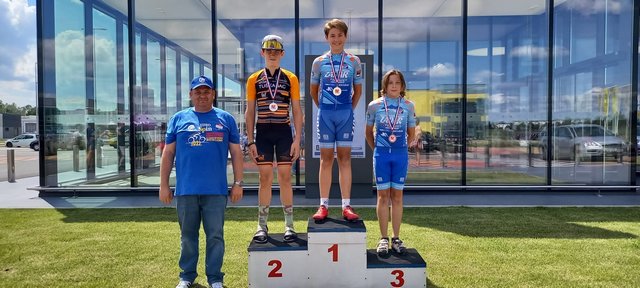 BICIKLISTIČKI KLUB ZADAR Tomislav Teofilov cestovni državni prvak kategorije U14