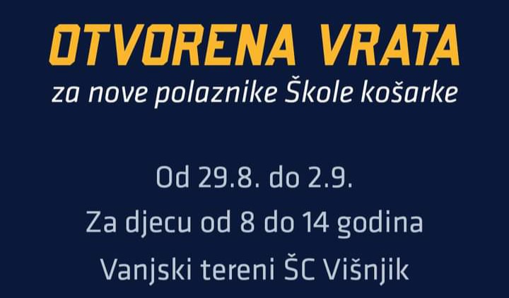ŠKOLA KOŠARKE ZADAR Vraćamo se na terene, pridružite nam se!