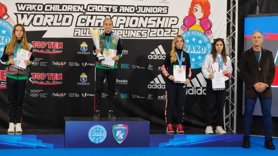 KICKBOXING KLUB PRETORIAN Bronca Paole Tomrecaj na SP u Italiji