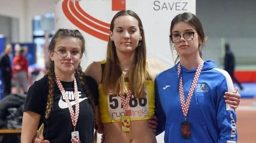 AK FORTIUS Jana Bujan juniorska prvakinja Hrvatske u troskoku!