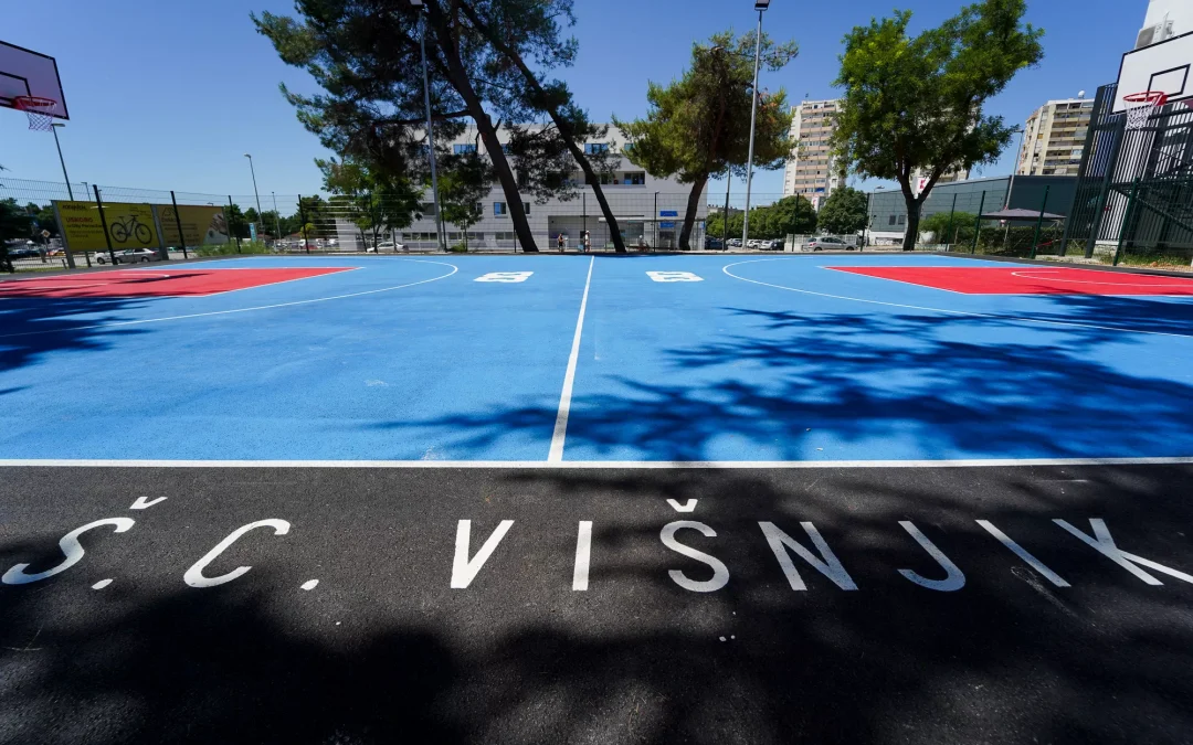 U ŠC Višnjik službeno otvorena dva terena za basket 3×3