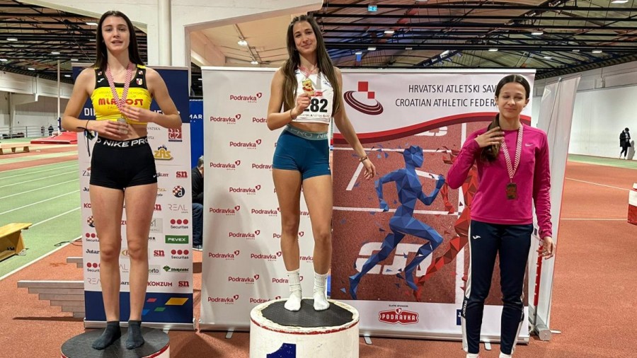 Karla Žilić (ASK Zadar) kadetska prvakinja u petoboju