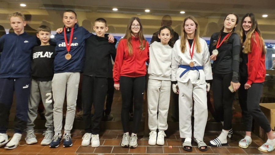 Dva srebra i dvije bronce za Taekwondo klub Zadar