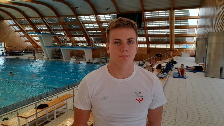 Matej Nevešćanin sedmi na EP u skokovima u vodu