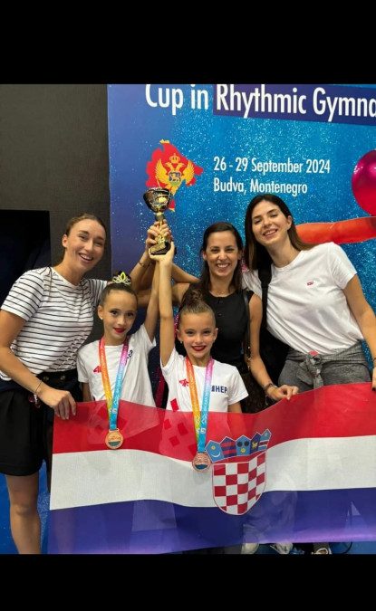 RITMIČKA GIMNASTIKA – Evi Škoda bronca na Balkanskom prvenstvu