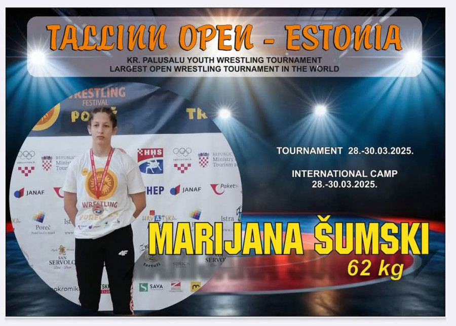 HRVANJE – U Tallinu Marijana Šumski pobijedila Amerikanku Testa!
