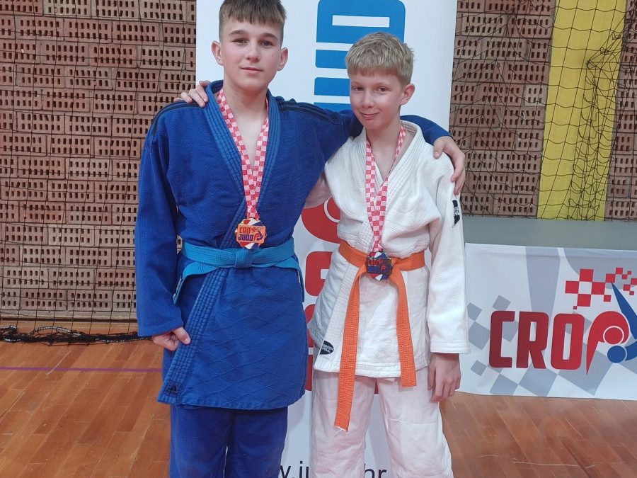 JUDO – Mario Mrkić državni prvak, Tinu Hrominu bronca!