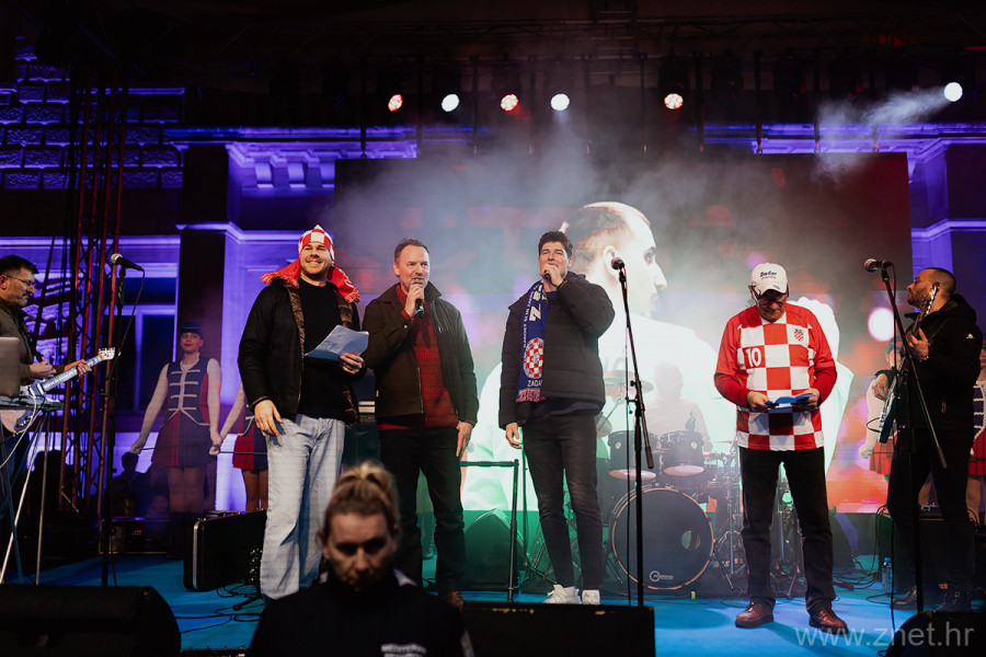 Doček rukometaša na Narodnom trgu