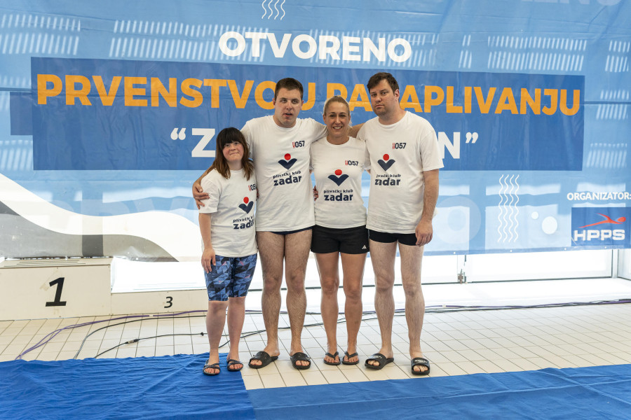 Uspješan 10. jubilarni ZADAR OPEN-Paraplivači PK Zadar osvojili ukupno šest odličja